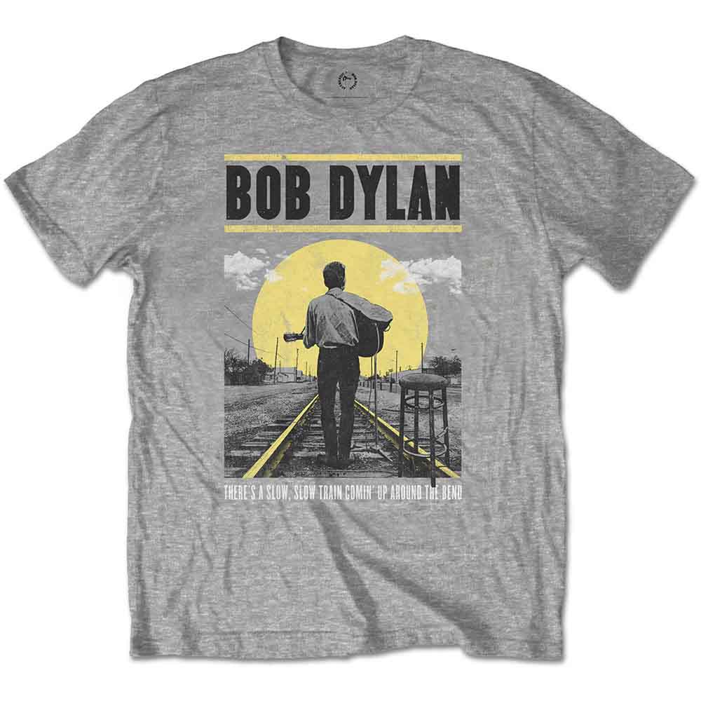 Camiseta de Bob Dylan "Tren lento"