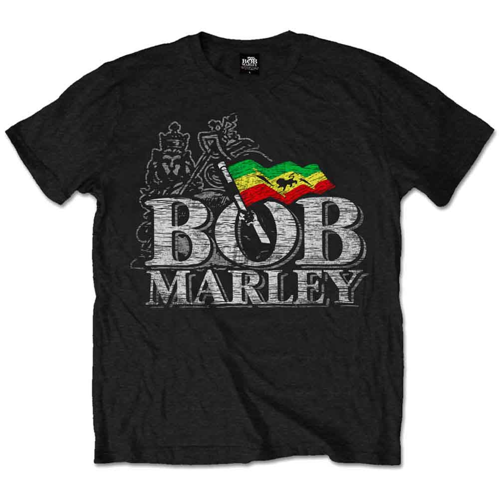 Bob Marley Distressed Logo [T-Shirt]