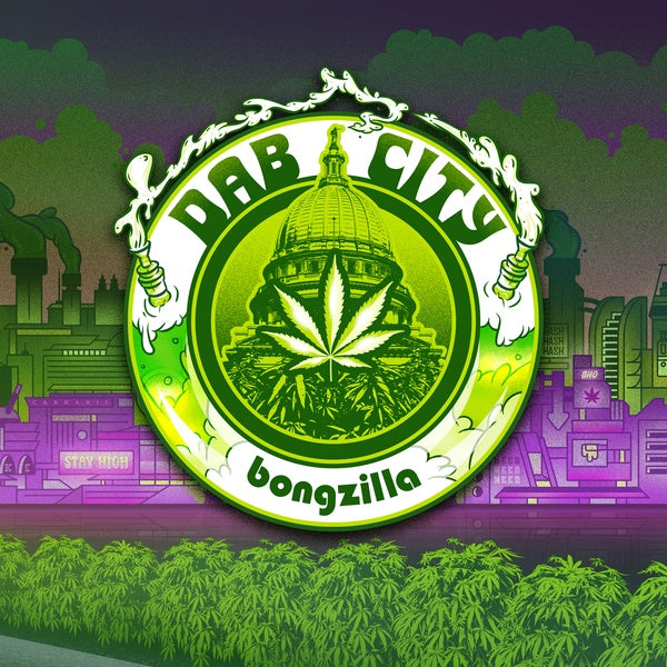 Dab City (Striped Violet/White/Green Vinyl) (Vinyl)