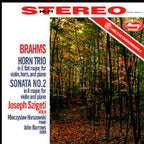 Horn Trio In E Flat Major For Violin, Horn, And Piano · Sonata No.2 In A Major, For Violin And Piano (Vinyl)