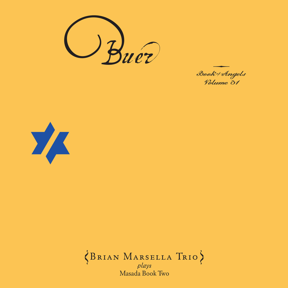 Buer: The Book of Angels Volume 31 (CD)