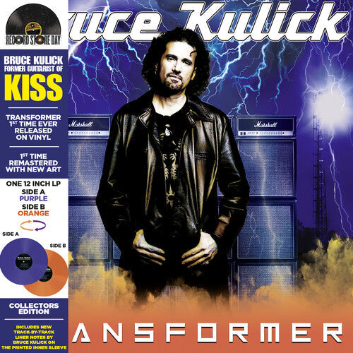Bruce Kulick - Transformer (RSD Exclusive, Limited Edition, Purple & Orange Colored Vinyl, Deluxe Edition, Reissue) [Vinyl]