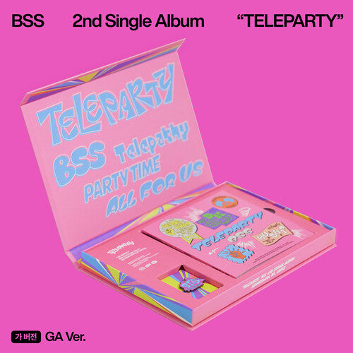 BSS 2nd Single Album 'TELEPARTY' (GA Ver.) (Sticker, Pin, Photo Book, Photo / Photo Card) (CD)