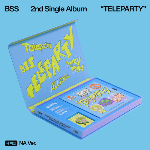 BSS 2nd Single Album 'TELEPARTY' (NA Ver.) (Sticker, Pin, Photo Book, Photo / Photo Card) (CD)