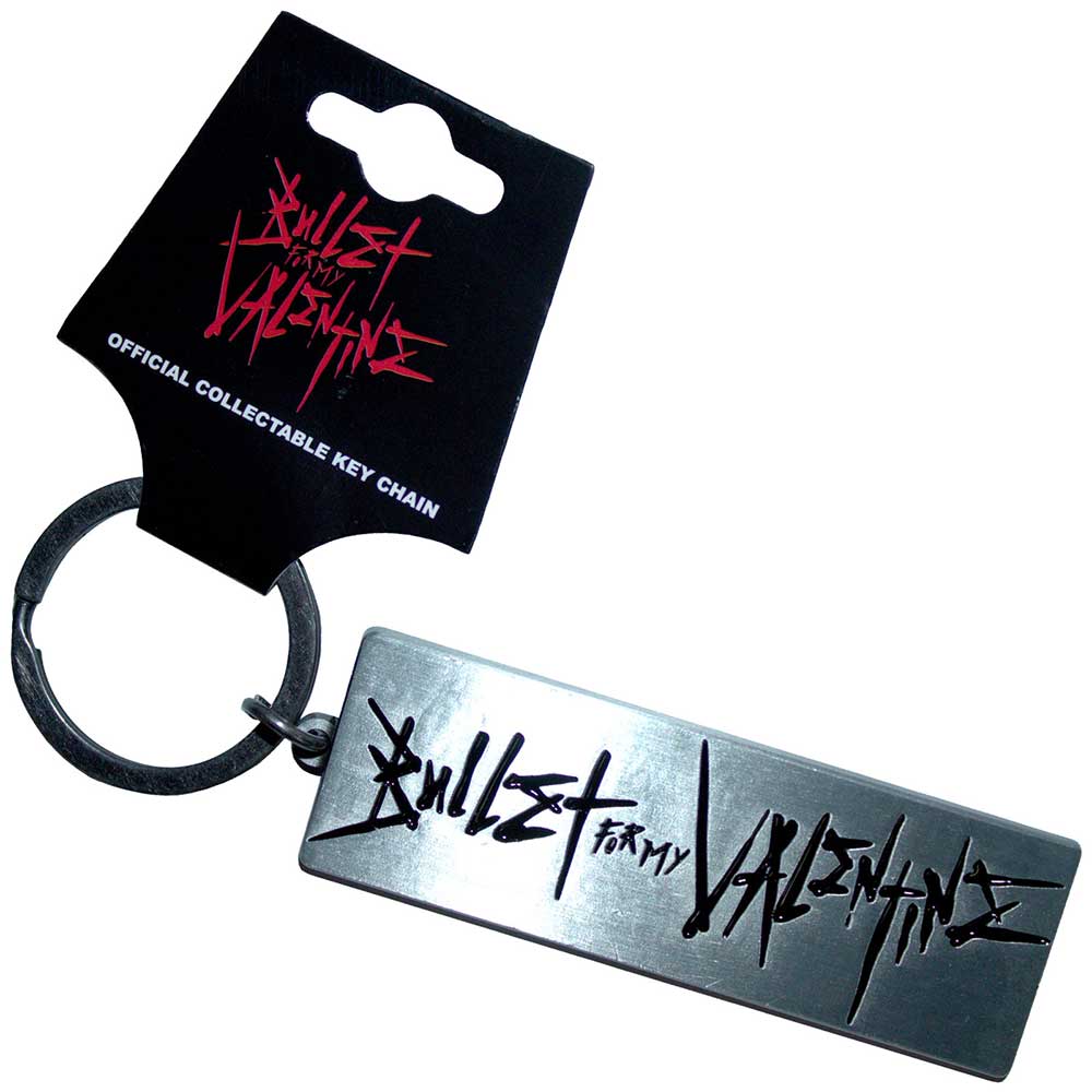 Bullet For My Valentine Engraved Logo [Keychain]