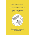 Mezzo and Contraltos. 5 Discographies. Janet Baker, Margarete Klose, Kathleen Ferrier, Giulietta Simionato, Elisabeth Höngen. [1998].