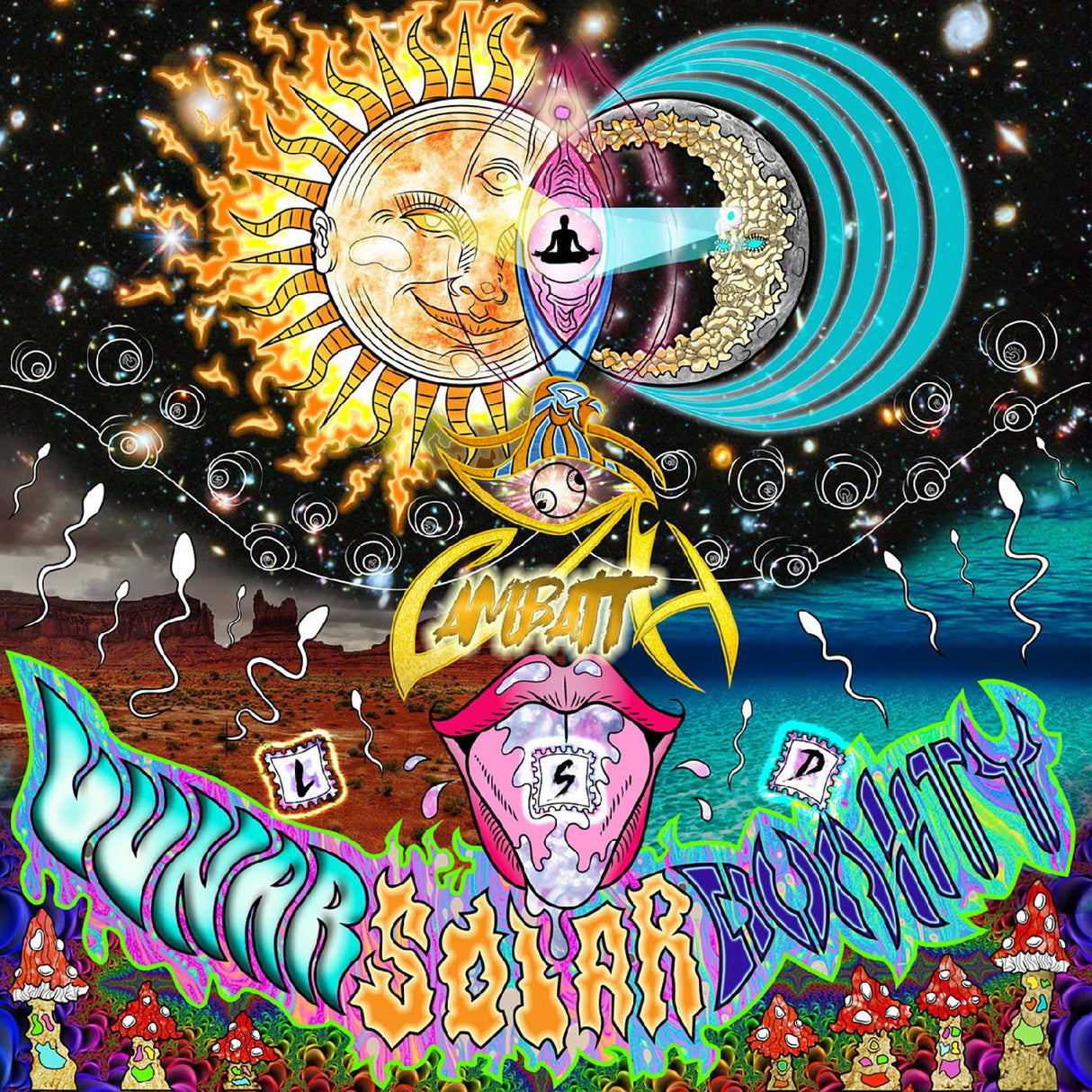 CAMBATTA LSD: Lunar Solar Duality (Edición Lunar) [CD de música]