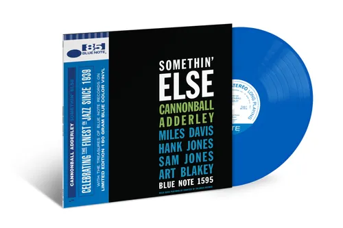 Cannonball Adderley Somethin' Else (Indie Exclusive, Limited Edition, Colored Vinyl, Blue) [Vinyl] - Apocalypse Vinyl