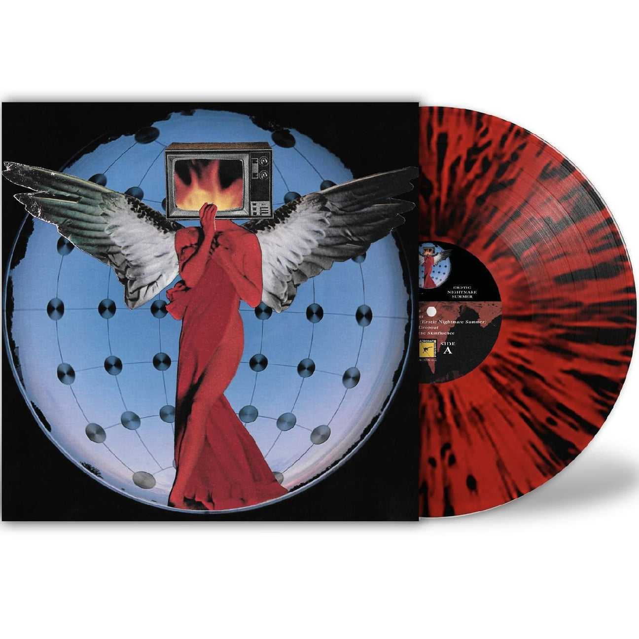 Erotic Nightmare Summer (BLOOD-RED & BLACK SPLATTER VINYL) (Vinyl) - Apocalypse Vinyl