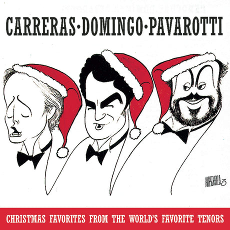 Carreras / Domingo / Pavarotti - Christmas Favorites from the World's Favorite Tenors [CD]