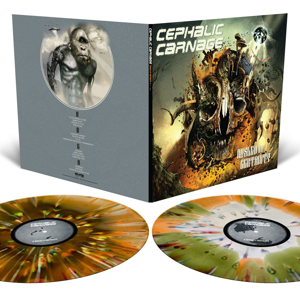 Misled By Certainty [Tri-Color Merge With Splatter Vinyl] [2LP] [Vinyl]