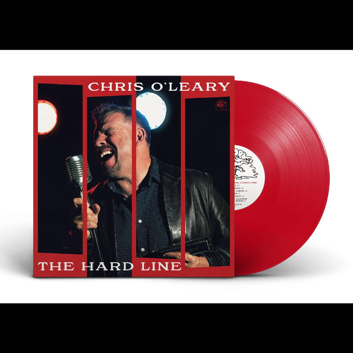 Chris O'Leary The Hard Line (VINILO ROJO TRANSLÚCIDO) [Discos y LP]