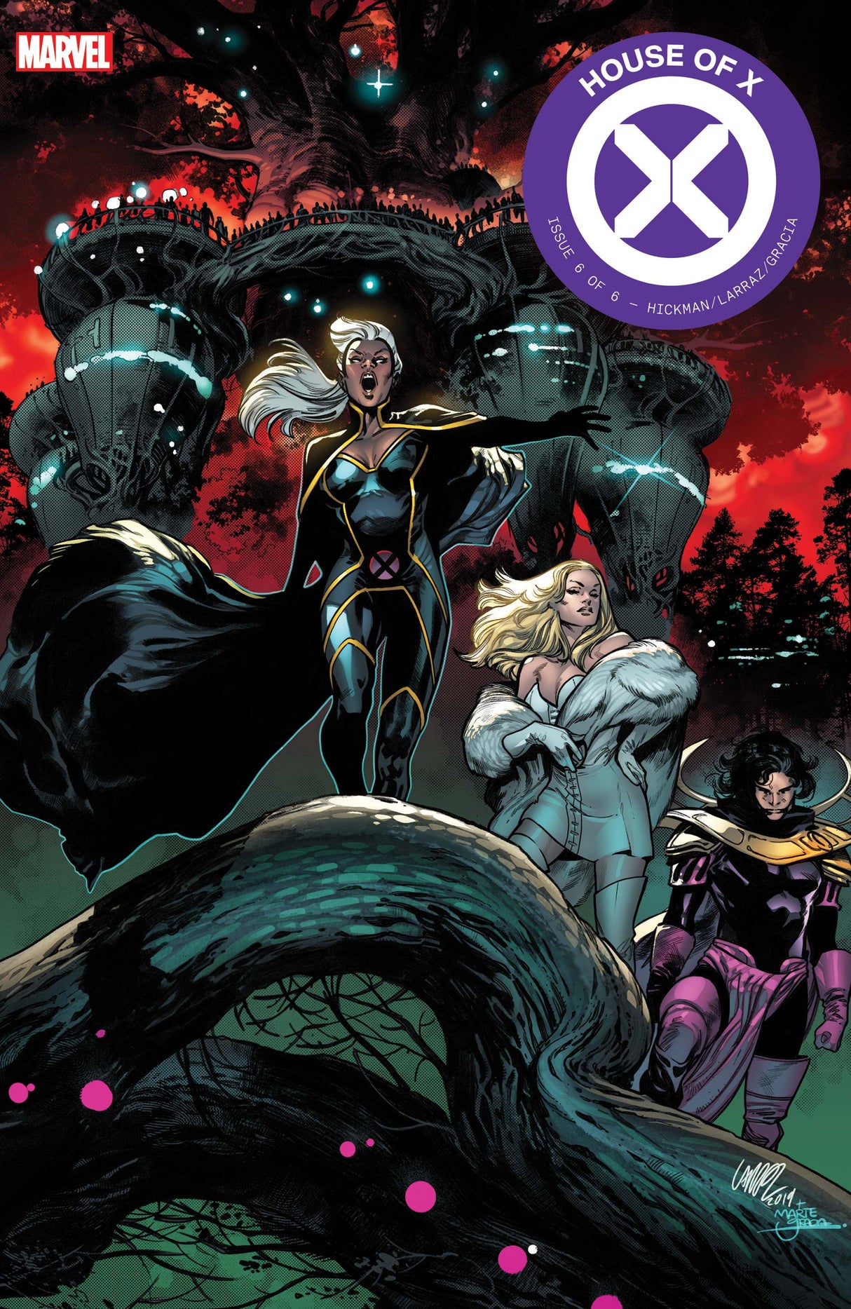 HOUSE OF X #6 A (OF 6) Pepe Larraz Jonathan Hickman (10/02/2019) Marvel