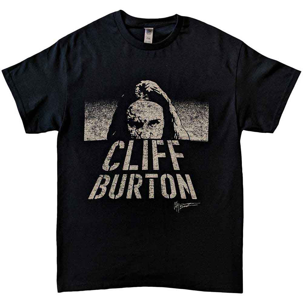 Camiseta de Cliff Burton con el título "DotD"