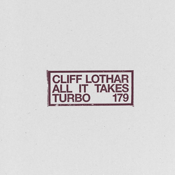 All It Takes [Vinyl]