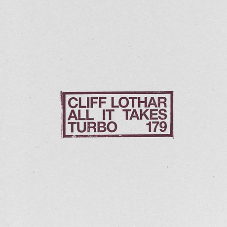All It Takes [Vinyl]