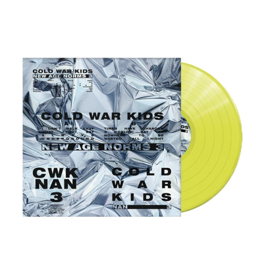 Cold War Kids New Age Norms 3 (Limited Edition, Neon Yellow Colored Vinyl) [Vinyl] - Apocalypse Vinyl