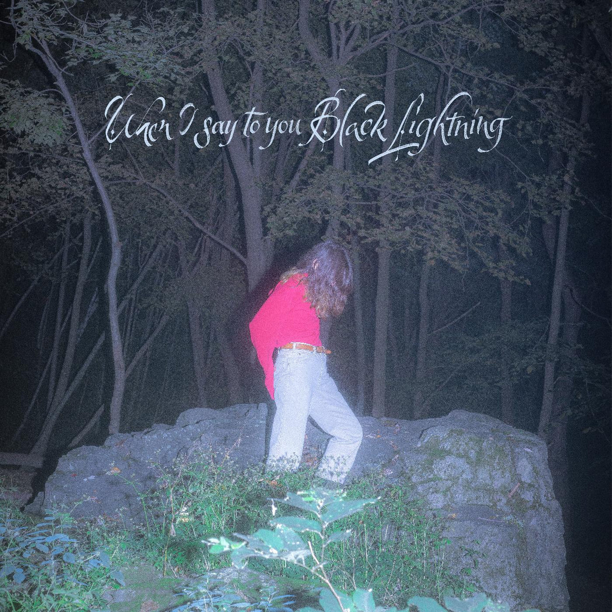 When I say to you Black Lightning (Limited Edition Blue Vinyl) (Vinyl)