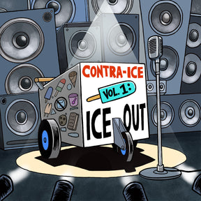 Various Artists - Contra-ICE Vol. 1: Ice Out (ORANGE/BLUE VINYL) [Vinyl]