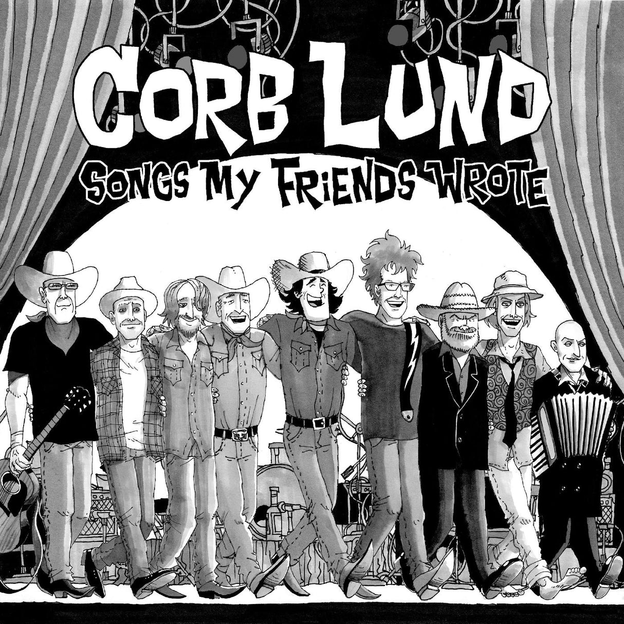 Corb Lund 我的朋友写的歌曲 [唱片和 LP]