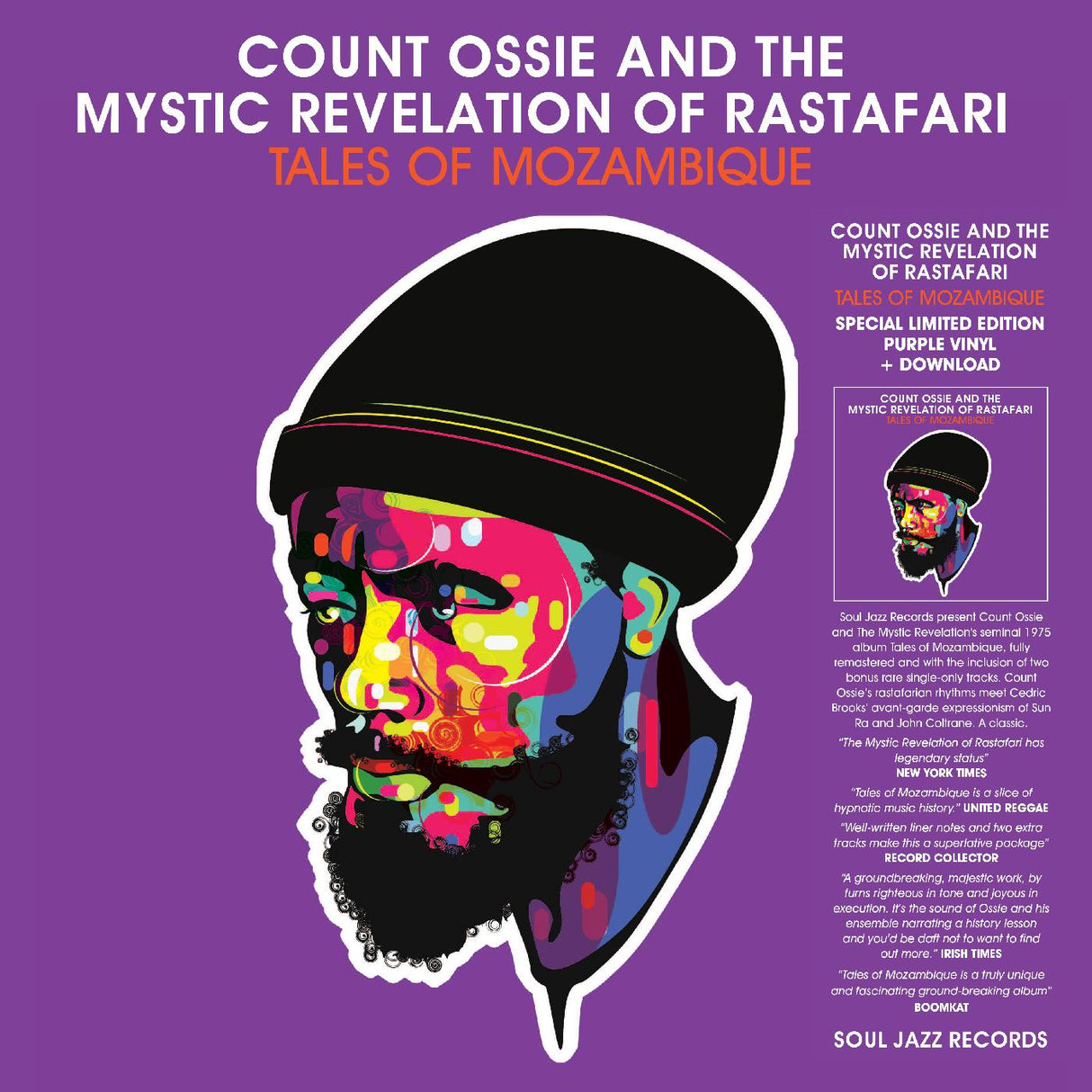 Count Ossie &amp; The Mystic Revelation Of Rastafari Tales Of Mozambique (VINILO PÚRPURA) [Discos y LP]