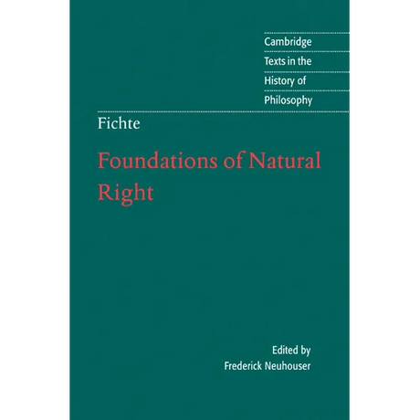 Foundations of Natural Right