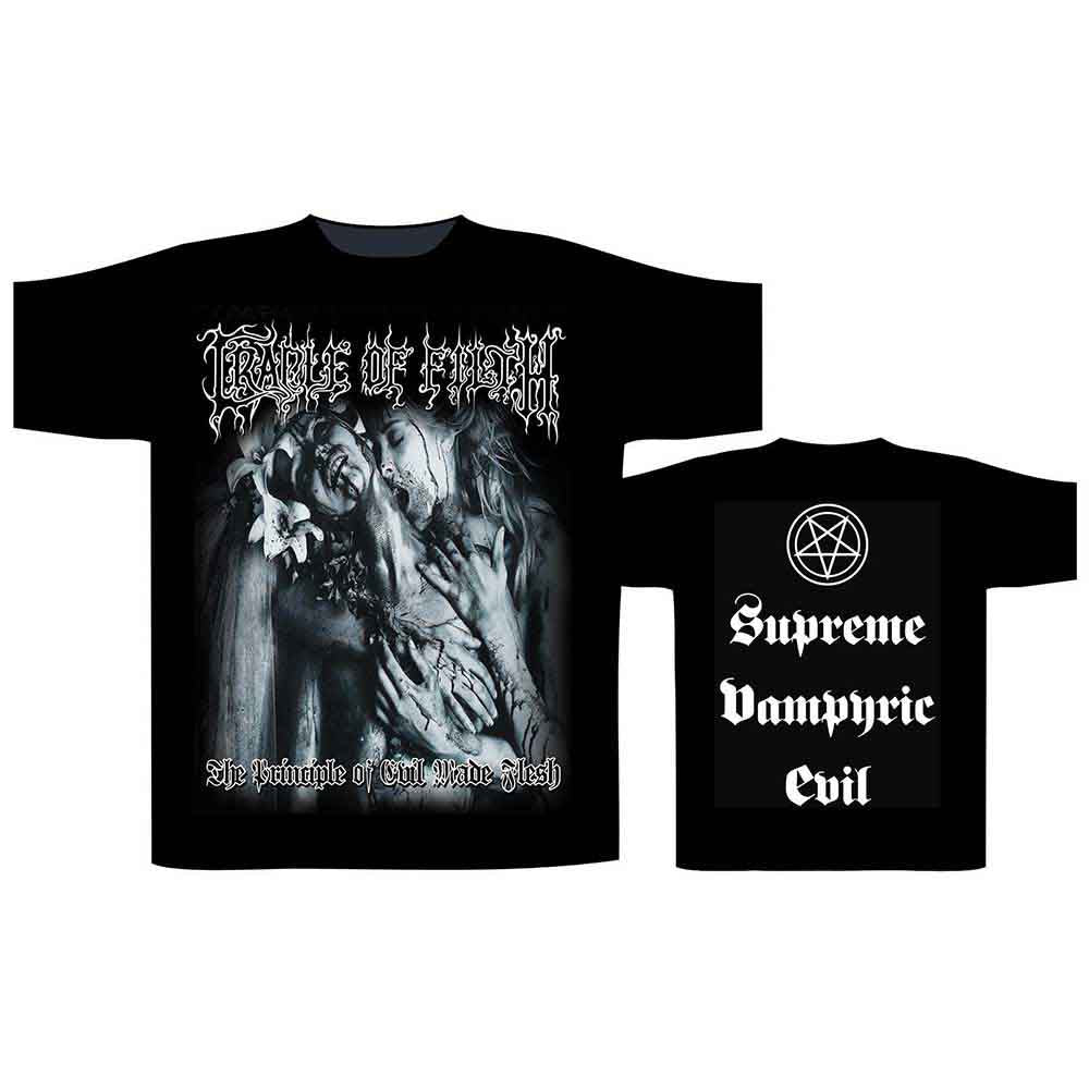 Camiseta Cradle Of Filth: el mal vampírico supremo