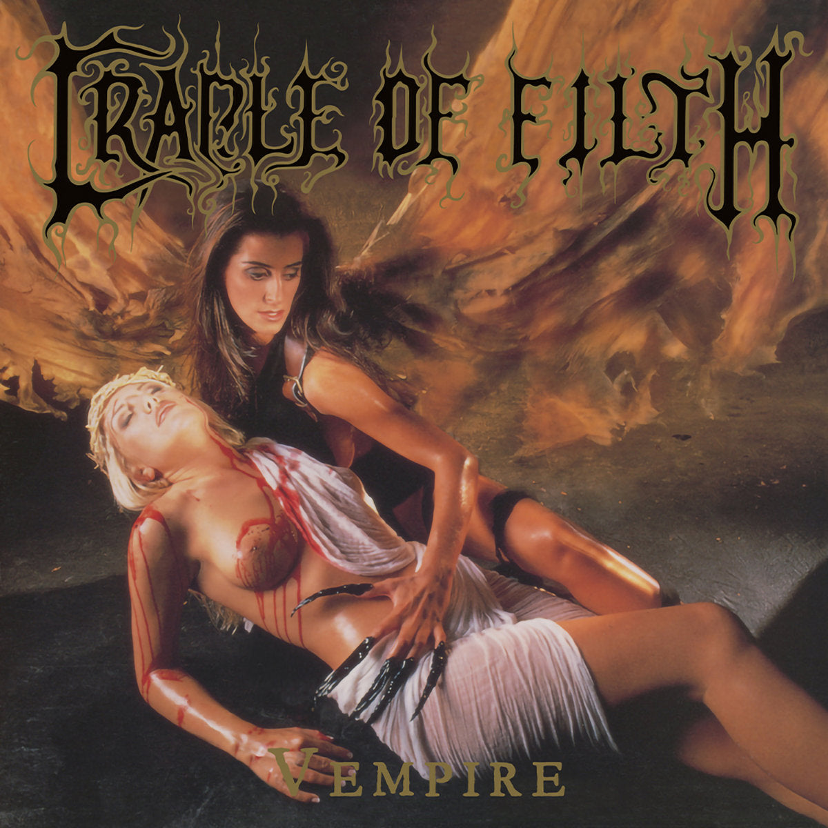 Cradle Of Filth - Vempire, Or Dark Faerytales In Phallustein [Orange/Black Wheat Marble] [Vinyl]