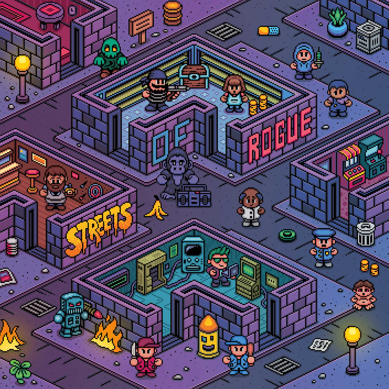Streets Of Rogue (Original Game Soundtrack) (Vinyl)