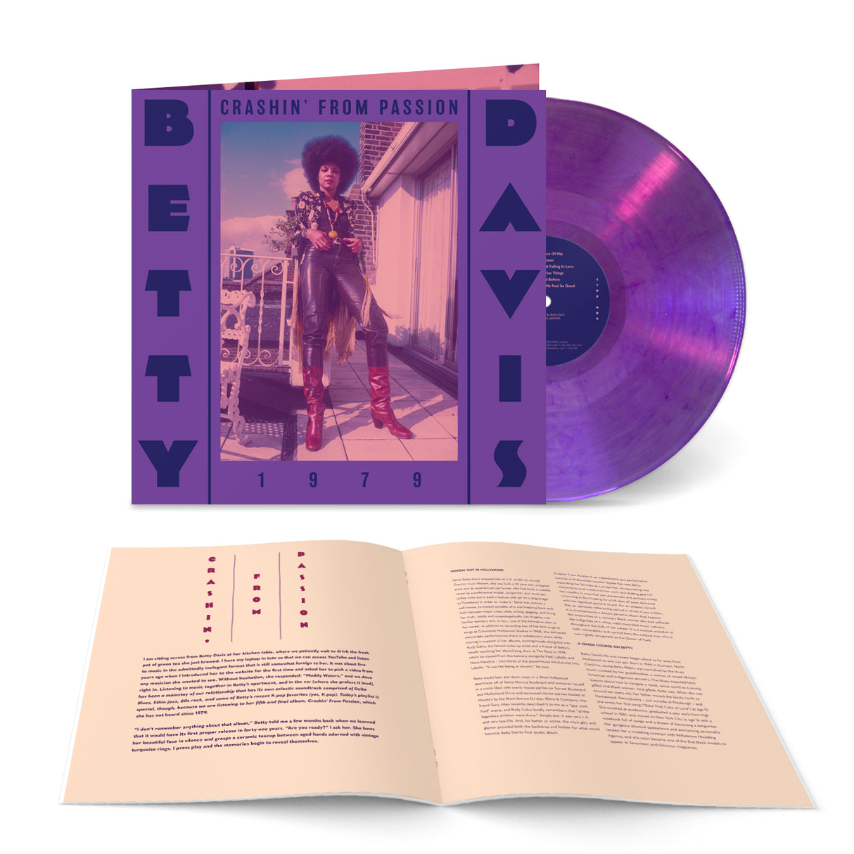 Betty Davis Crashin' From Passion (Ltd Purple) [Records & LPs]