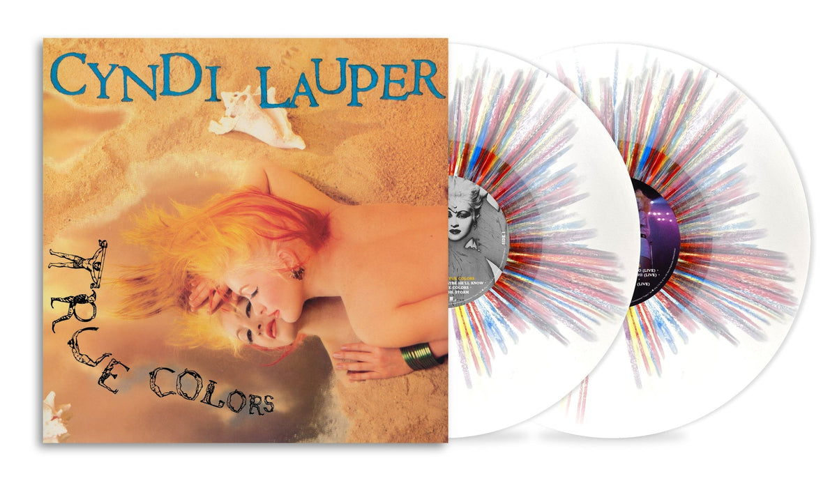 Cyndi Lauper - True Colors (40Th Anniversary) [Rainbow Sprinkle Vinyl] [2LP] [Vinyl]