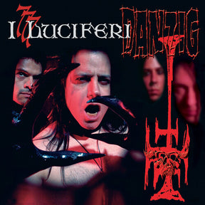 777: I Luciferi - Black/ white/ red Split Splatter (Vinyl)