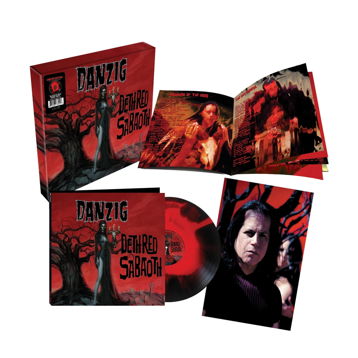 Danzig - Deth Red Sabaoth (Limited Edition Box Edition) [Black/Red/Yellow Haze/Splatter Vinyl] [Vinyl]