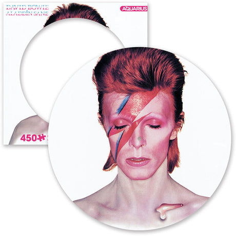 David Bowie Aladdin Sane 450 Piece Picture Disc Puzzle (Puzzle)