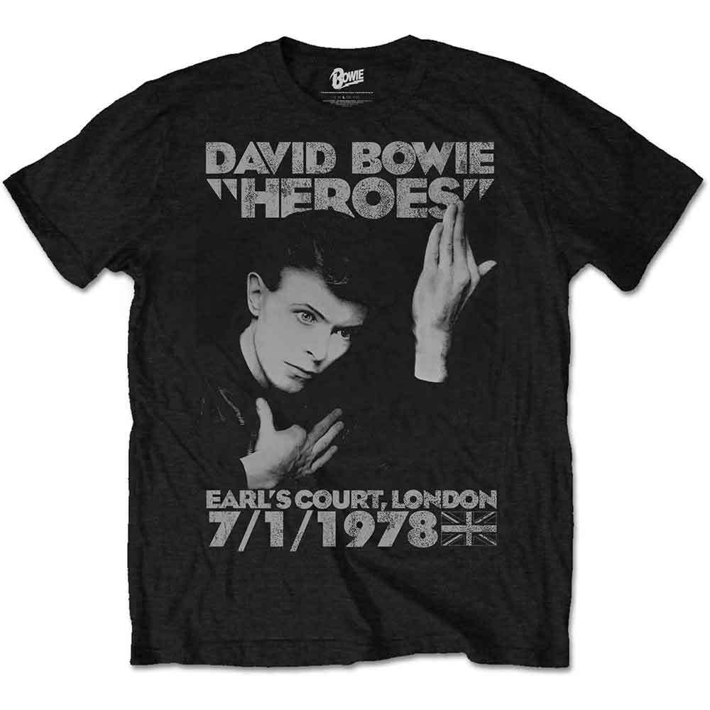 David Bowie Heroes Earls Court [T-Shirt]