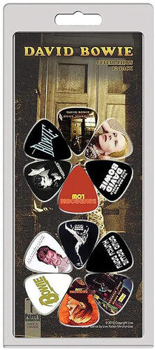 David Bowie - Perri's - David Bowie - Guitar Picks (12 Pack) (Collectible, Guitar Pick) [Guitar Picks]