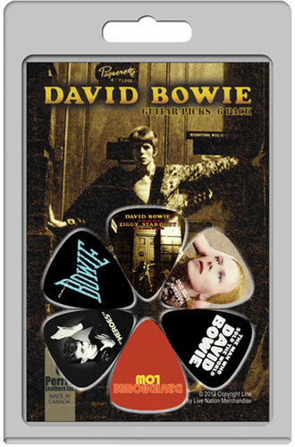 David Bowie - Perri's - David Bowie - Icon - Guitar Picks (6 Pack) [Guitar Picks]