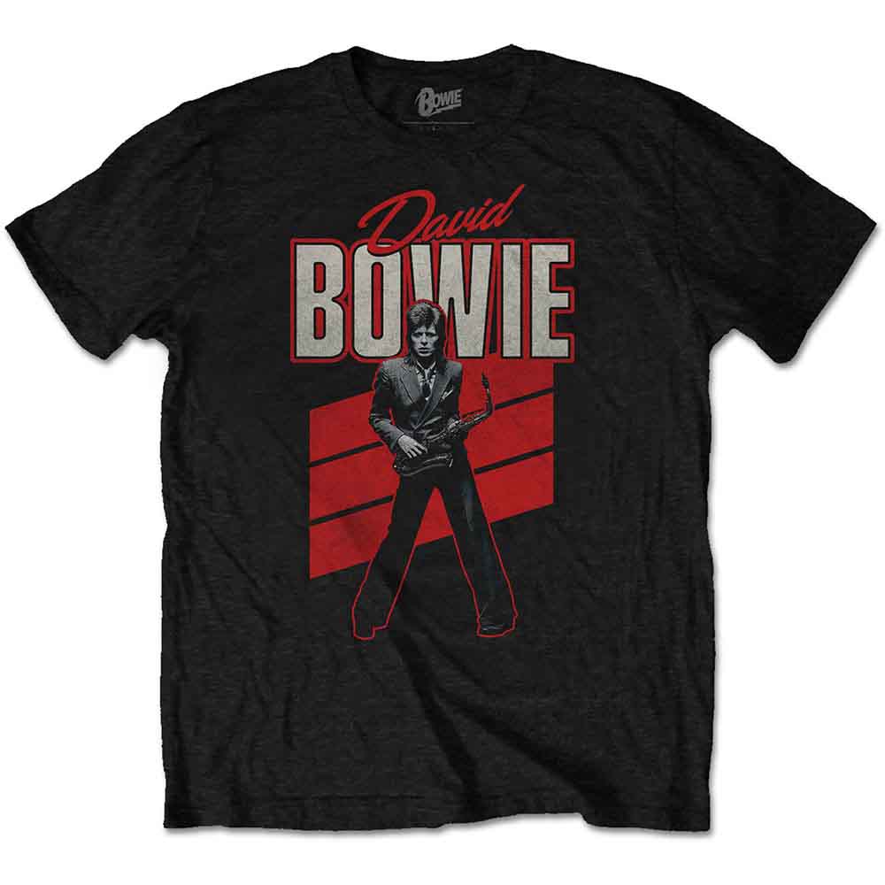 David Bowie Red Sax [T-Shirt]