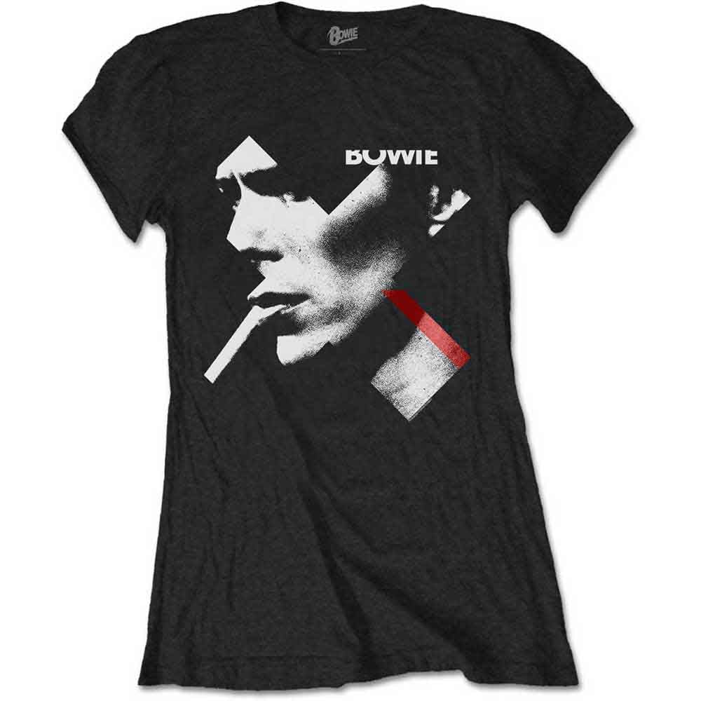 David Bowie X Smoke Red [Short Sleeve Tee]