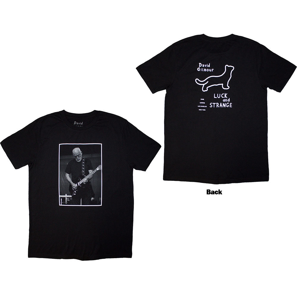 David Gilmour Luck & Strange Black Cat Strat [T-Shirt]