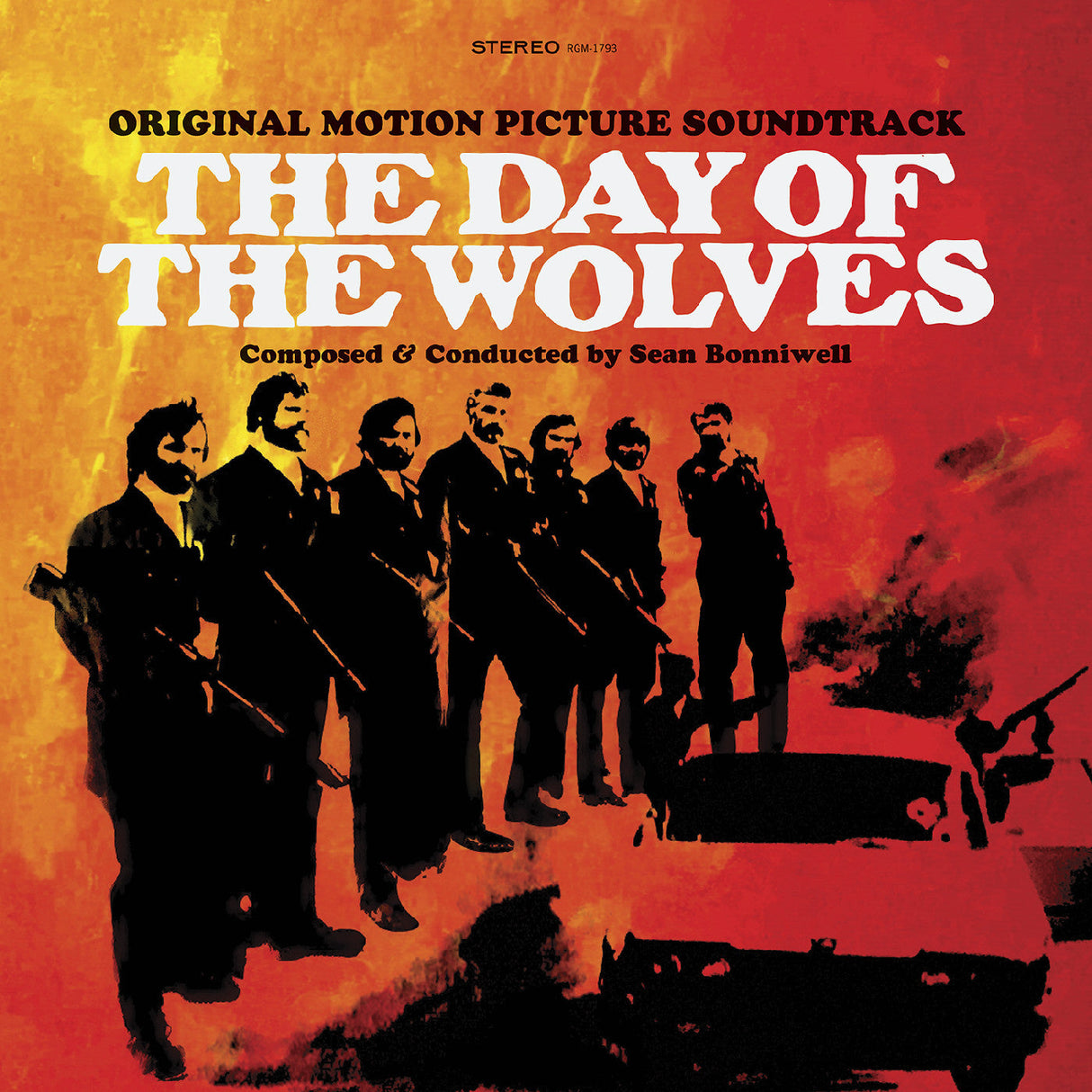 Sean Bonniwell - Day of the Wolves OST (ORANGE AND RED "BAD BLOOD")  [Vinyl]