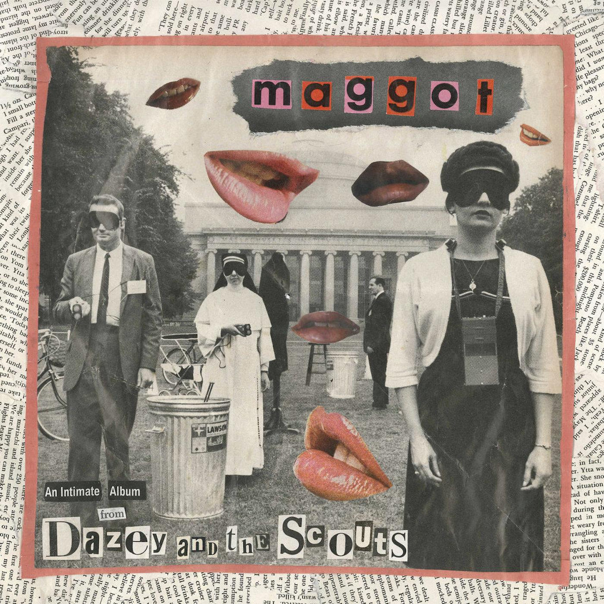 Maggot 10" (SPLIT HOT PINK & BABY BLUE VINYL) (Vinyl)