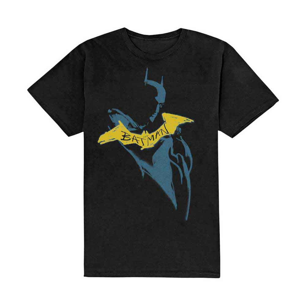 DC Comics The Batman Yellow Sketch [T-Shirt]