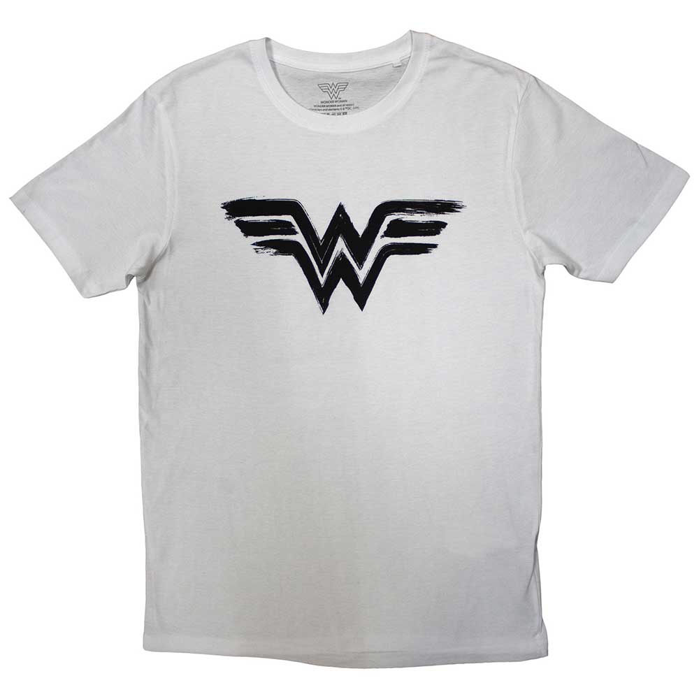 Wonder Woman - Black Paint Logo (T-Shirt)