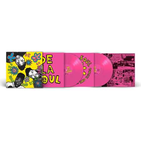 De La Soul 3 Feet High And Rising - Magenta [Explicit Content] (Colored Vinyl, Magenta, 180 Gram Vinyl) (2 Lp's) [Records & LPs]