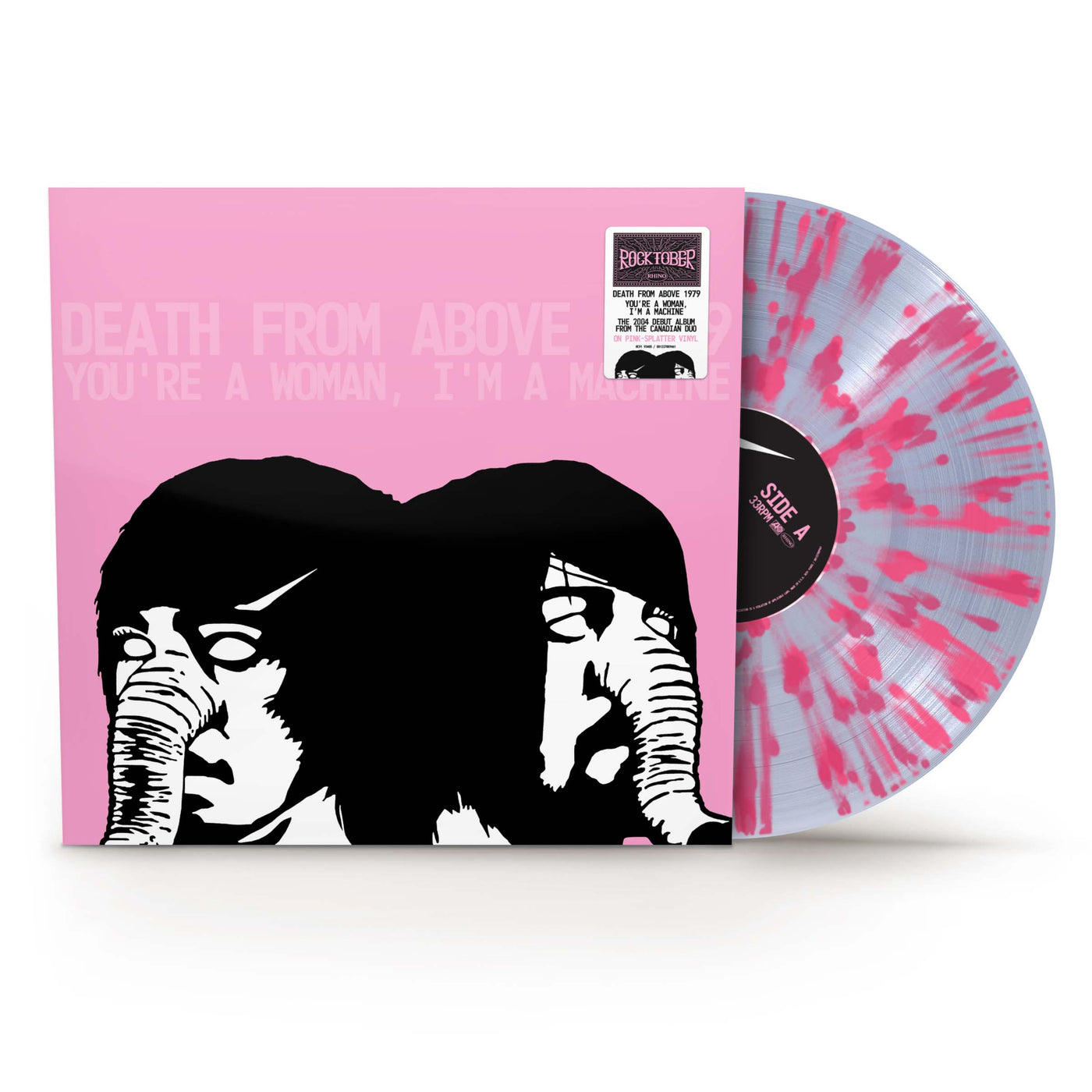 You're a Woman, I'm A Machine (RKTBR25)(1LP Clear with Pink Splatter Vinyl) (Vinyl)