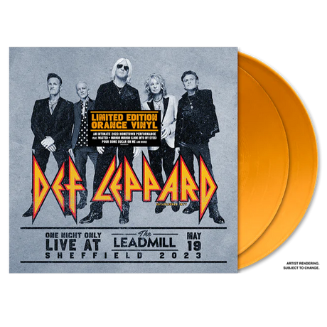 Def Leppard - One Night Only: Live At The Leadmill 2023 (Limited Edition, Orange Colored Vinyl) (2 Lp's) [Vinyl]