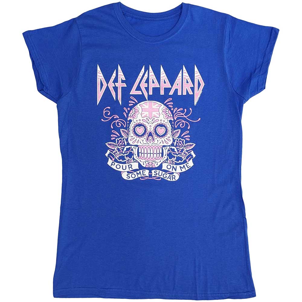 Def Leppard Pour Some Sugar On Me Skull Tour 2019 [T-Shirt]