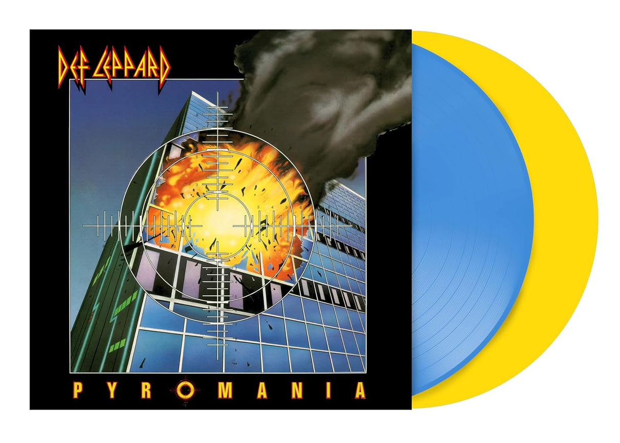 Pyromania: 40th Anniversary Edition (Limited Edition, Blue & Yellow Colored Vinyl) [Import] (2 Lp's) (Vinyl)