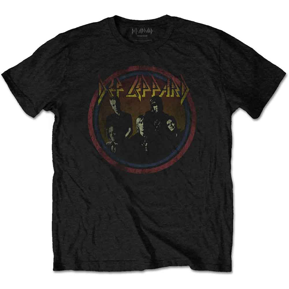 Def Leppard Vintage Circle [T-Shirt]